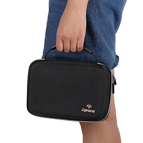 Aproca Black Camera Case for Canon EOS Rebel T7 DSLR | 18.1cm x 12.7cm x 23.7cm (7.1in x 5in x 9.3in) thumbnail 6