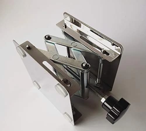 SUCOHANS 6" x 6" Stainless Steel Lab Jack Lift Stand Platform | 25kg (55lb) Capacity, 7.5cm-26cm Height Adjustment thumbnail 4