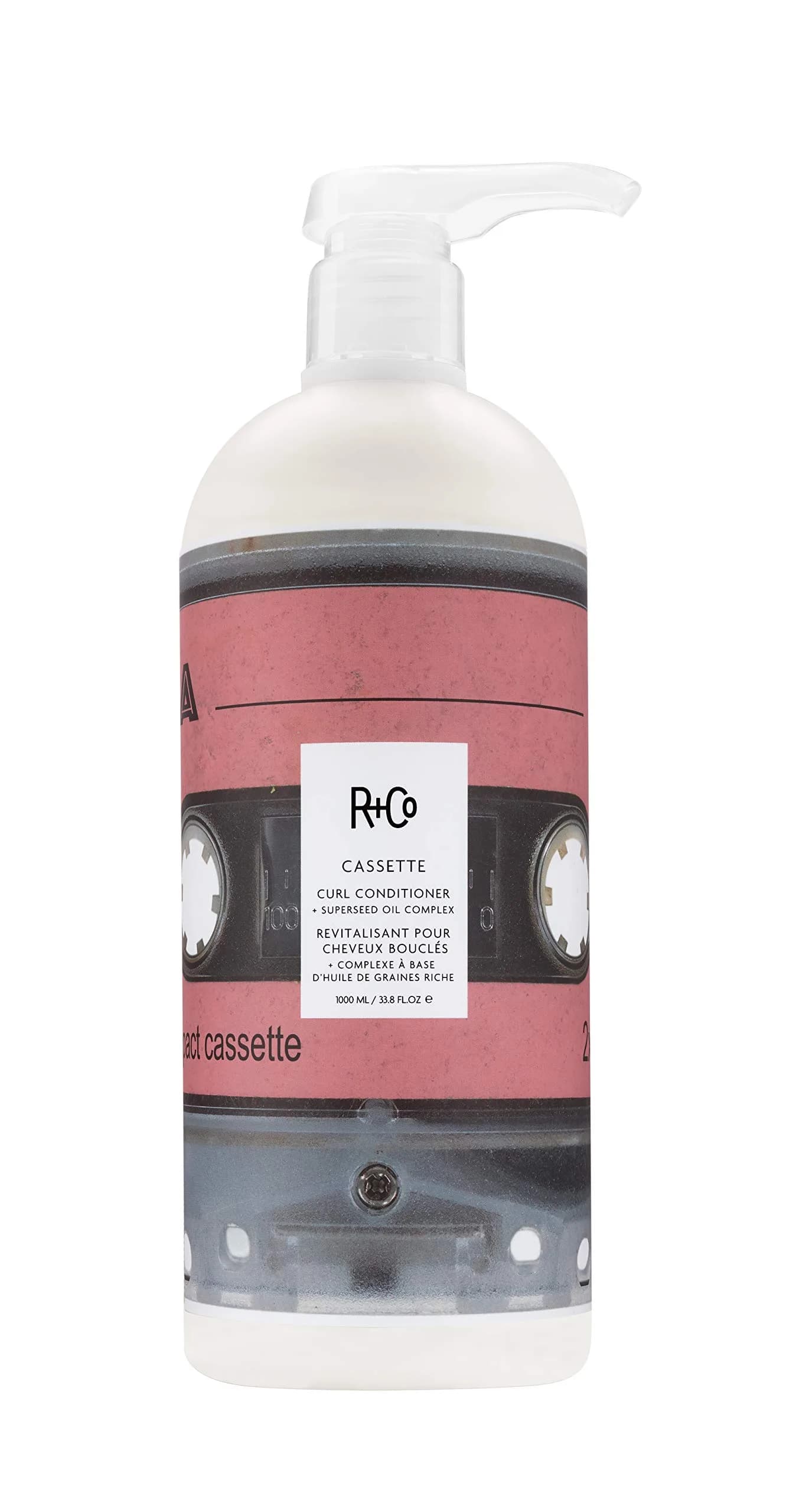R+Co Cassette Curl Conditioner + Superseed Oil Complex 251ml (8.5 Fl Oz) | Defines Curls & Controls Frizz