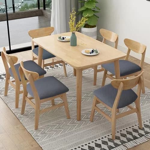 Fuloon Grey Dining Chair Seat Covers 6 Pack | Stretchable & Washable for Kitchen & Dining Chairs thumbnail 2