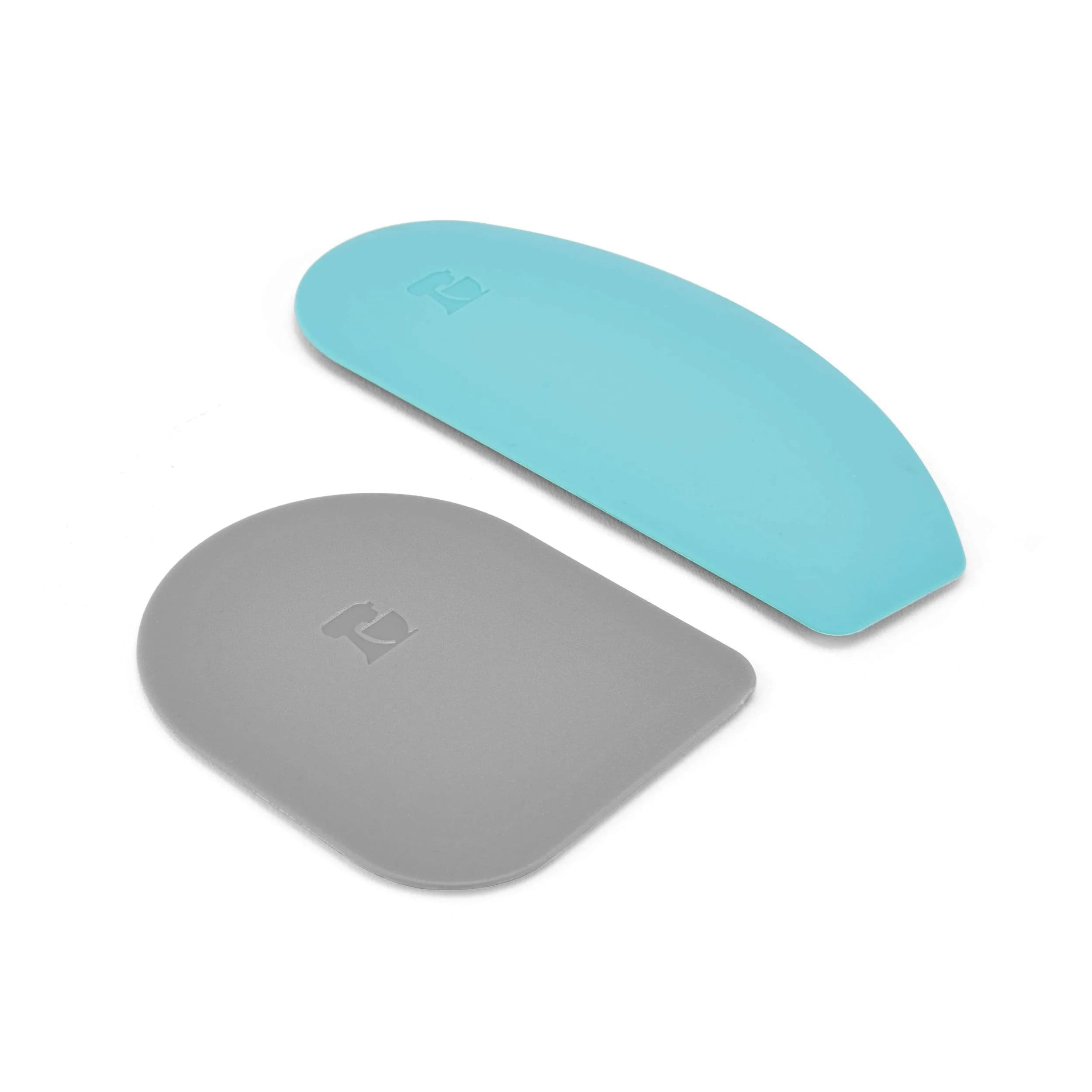 KitchenAid Gourmet Bowl Scraper Set of 2 | Heat-Resistant Silicone & Nylon for All Surfaces - main product image