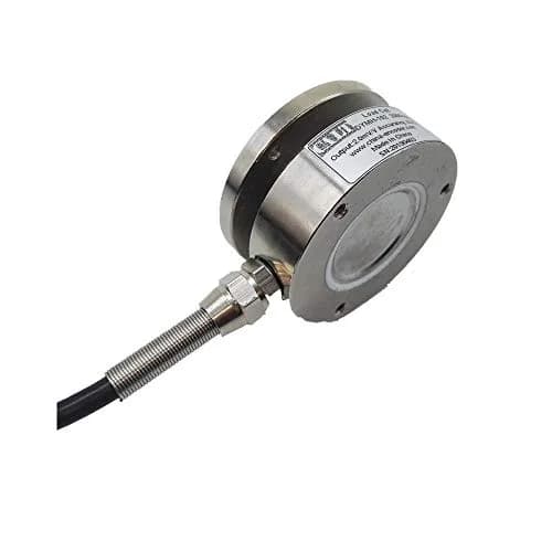 CALT 100kg Flat Membrane Box Load Cell Sensor with Alloy Steel Material, Force Measurement φ58 thumbnail 1