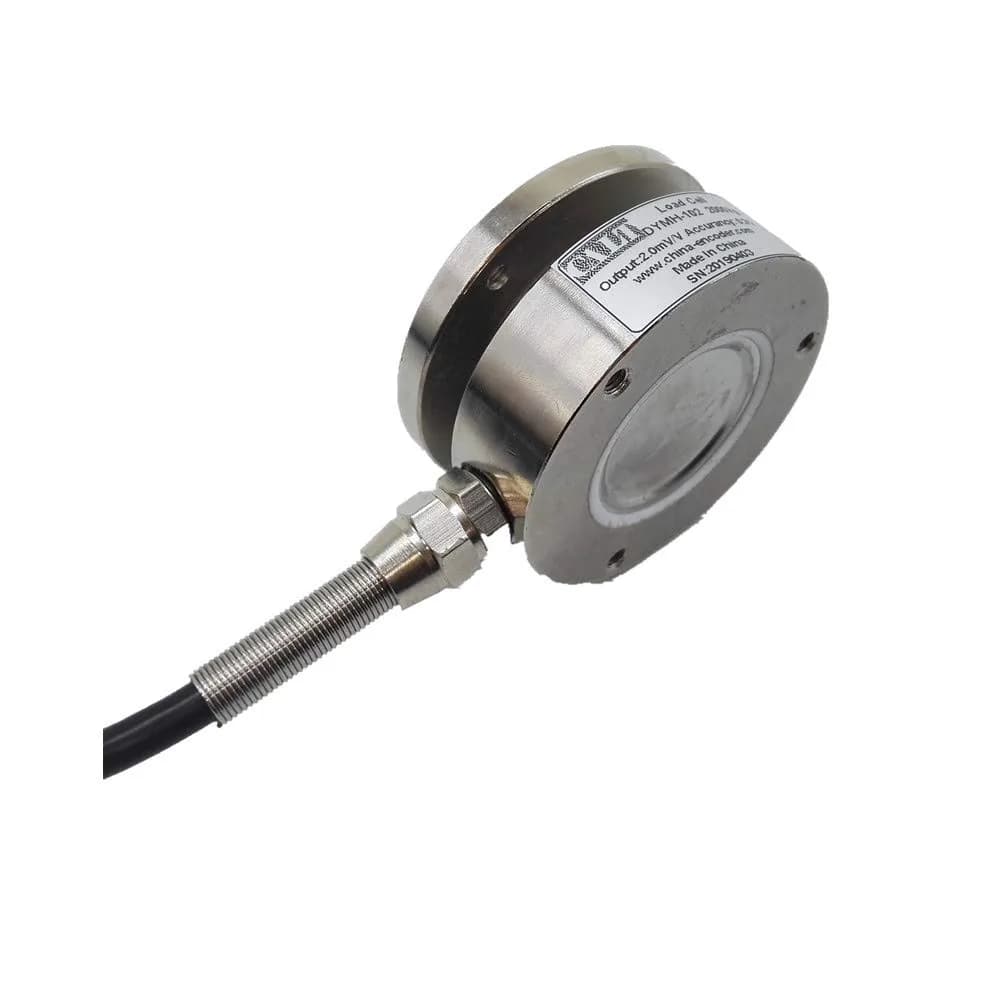 CALT 1T Flat Membrane Box Load Cell Sensor with φ58 Diameter | Force Measurement for Industrial Automation