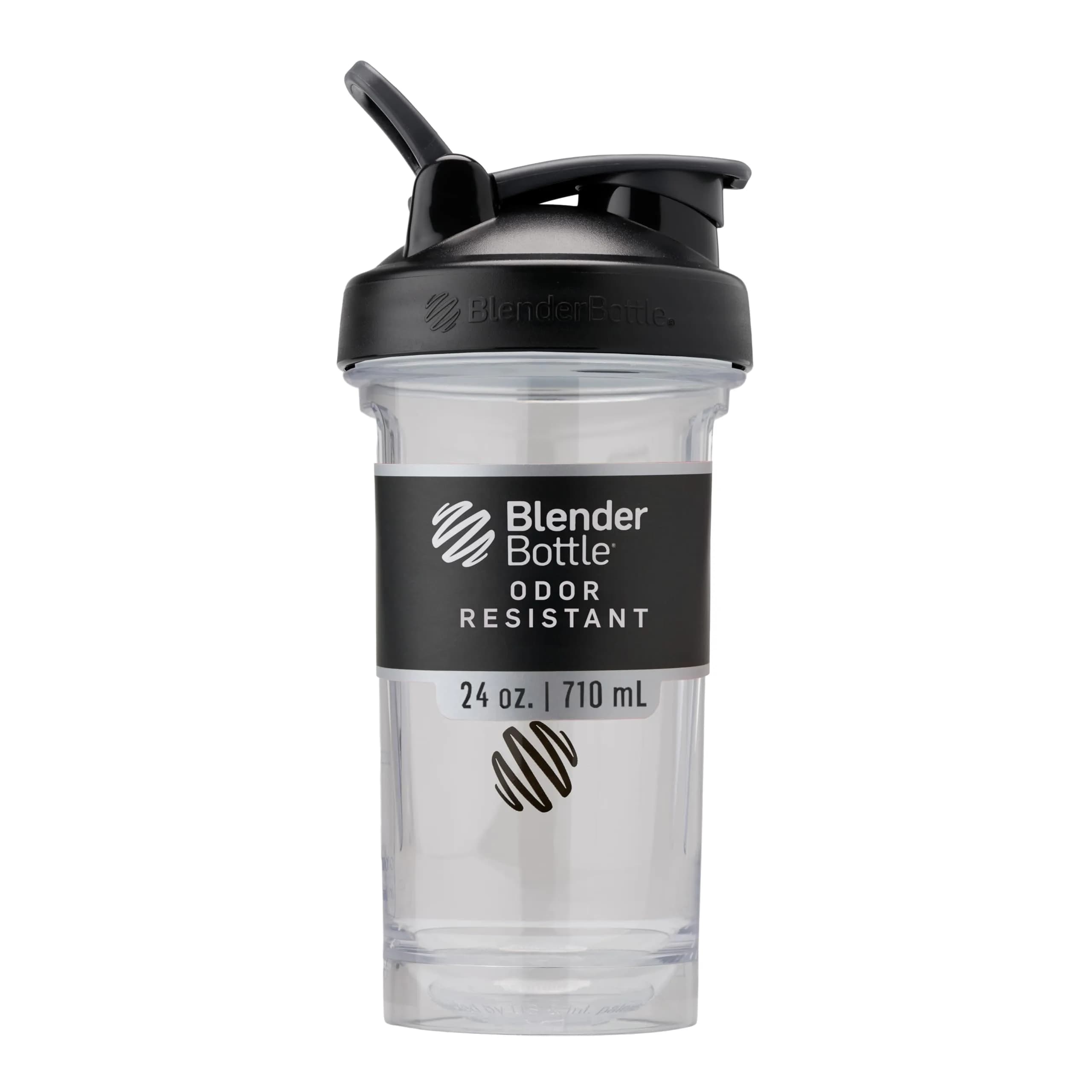 BlenderBottle Pro Series Shaker Bottle 710ml (24 oz) with BlenderBall Whisk | Leak-Proof & BPA-Free Tritan Plastic