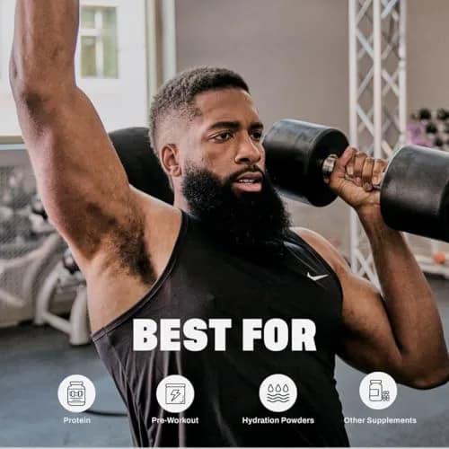 BlenderBottle Pro Series Shaker Bottle 710ml (24 oz) with BlenderBall Whisk | Leak-Proof & BPA-Free Tritan Plastic thumbnail 5