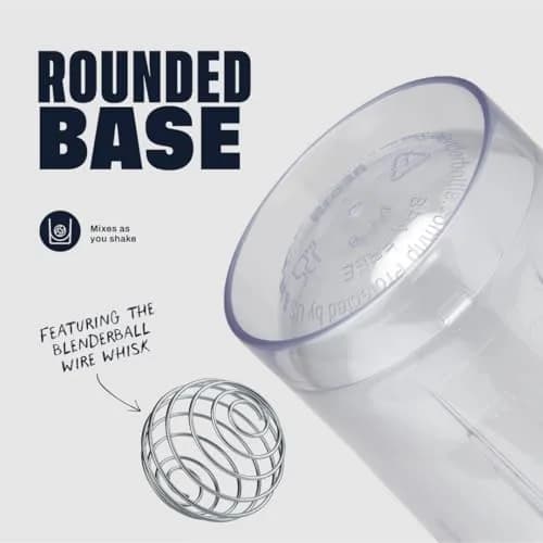 BlenderBottle Pro Series Shaker Bottle 710ml (24 oz) with BlenderBall Whisk | Leak-Proof & BPA-Free Tritan Plastic thumbnail 3