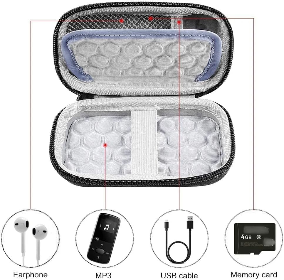 Comecase Hard MP3 MP4 Player Case for Luoran/for Innioasis/for TIMMKOO | Compact, Durable, Organized thumbnail 3