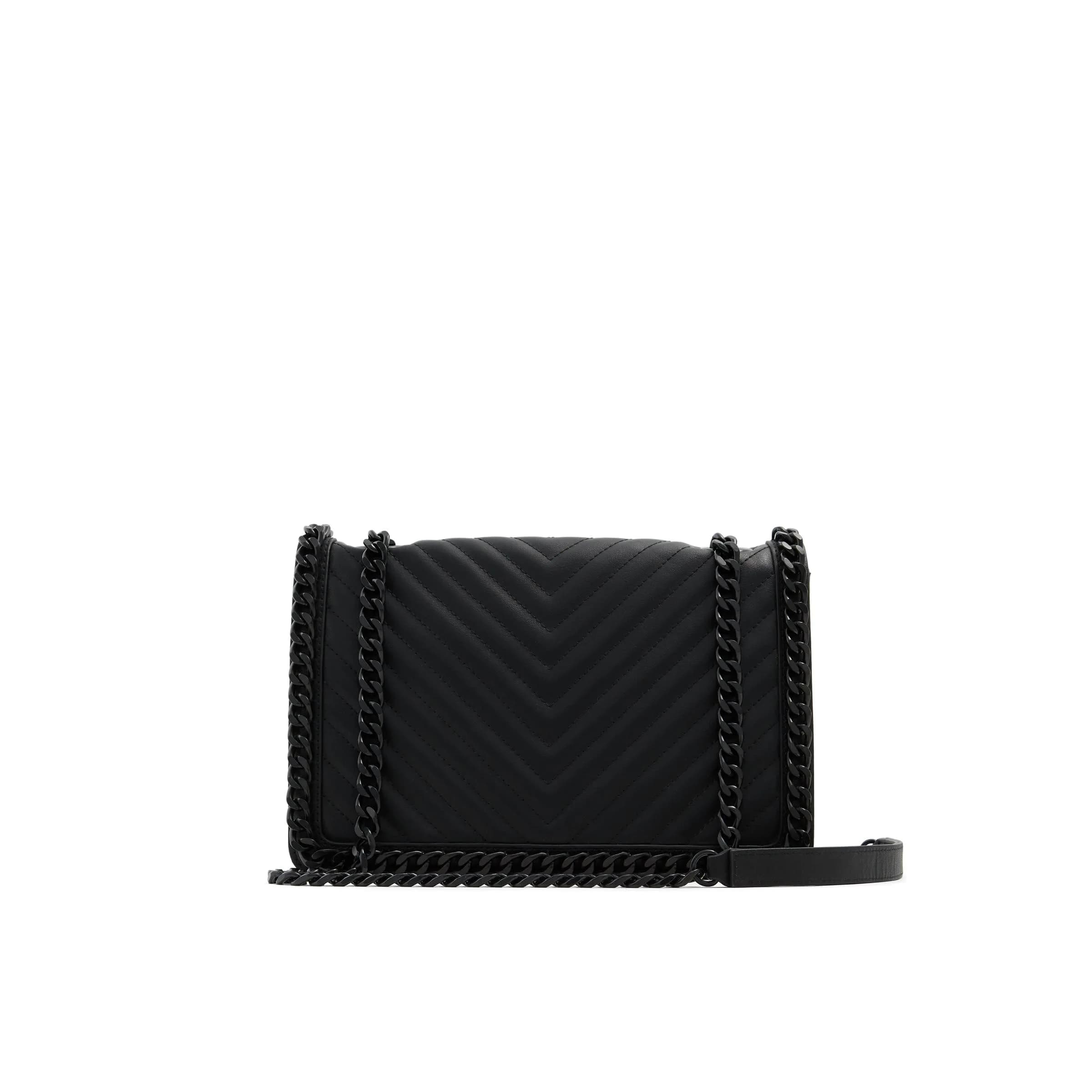 ALDO Mini Greenwald Crossbody Bag Black 19.5cm (7.6'' L x 2.7'' W x 8.5'' H) — Black/Medium / Medium
