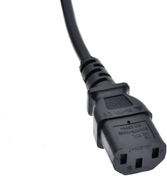 Toptekits C14 to C5+C13 Y Splitter Power Cord 0.3m (1ft) | IEC 320 C14 to C13+C5 Female Splitter thumbnail 7
