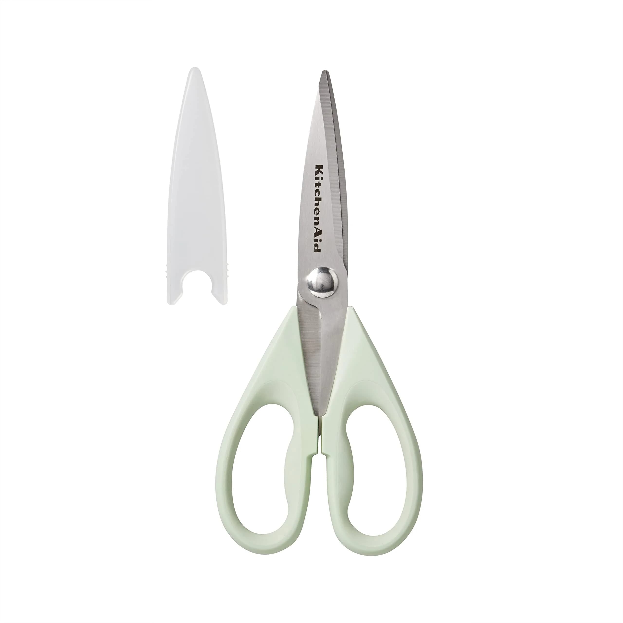 KitchenAid Black Multipurpose Kitchen Shears with Nutcracker & Bottle Opener, 1 Pack — Pistachio