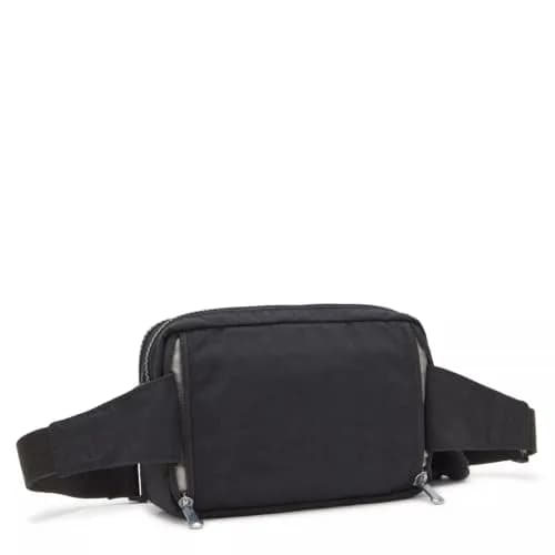 Kipling Women's Abanu Medium Crossbody Bag - Black Noir | Lightweight & Water Resistant thumbnail 3
