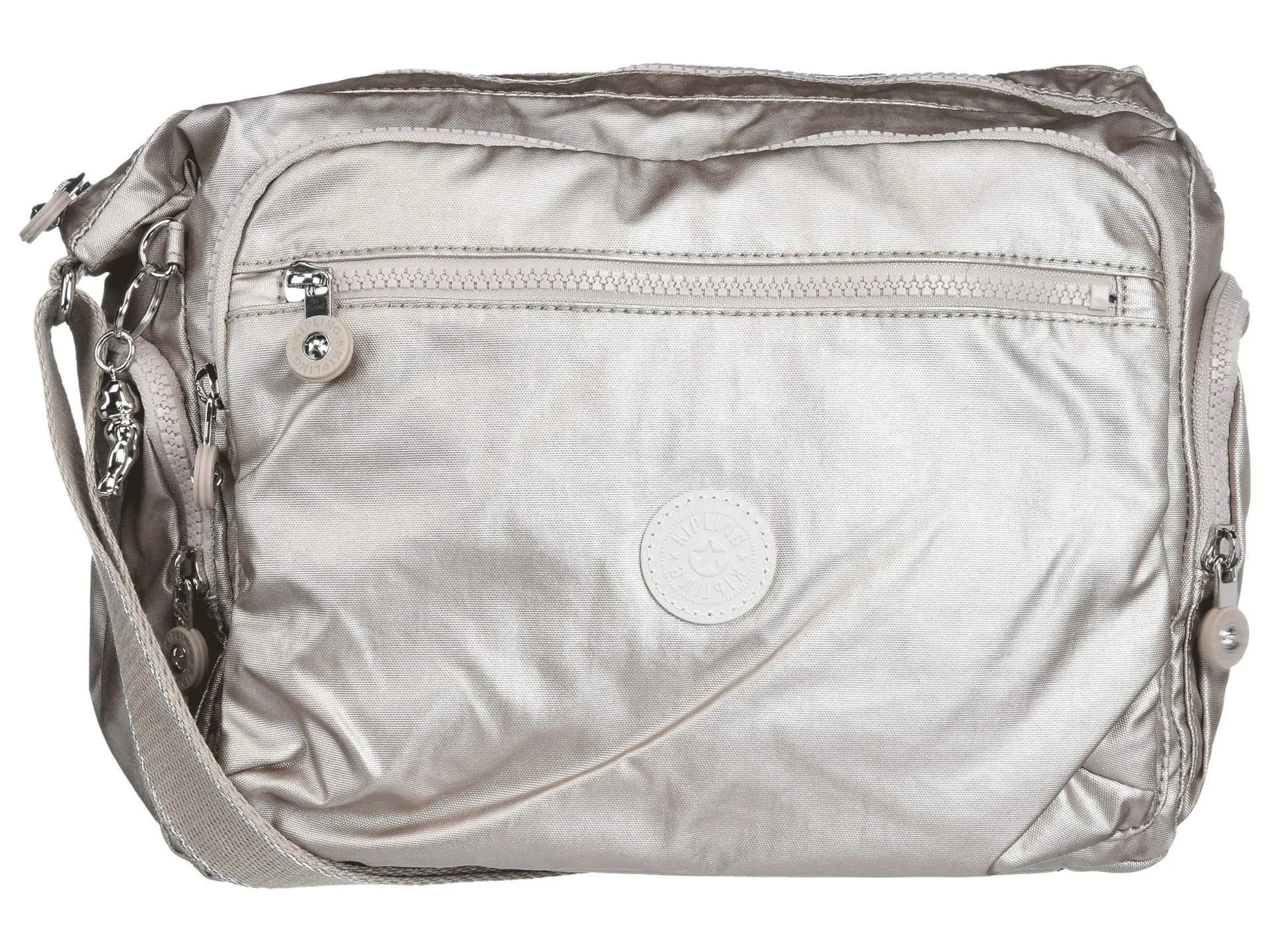 Kipling Women's Gabbie Crossbody Bag Metallic Glow | 12L (0.43kg) Lightweight Everyday Purse — Metallic Glow