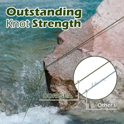 Dorisea Extreme Braid 20lb/0.20mm Black Braided Fishing Line 100m (109 Yards) | Zero Stretch Superline for Freshwater & Saltwater thumbnail 8