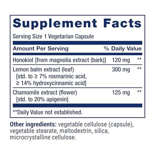 Life Extension Herbal Sleep PM, 30 Vegetarian Capsules | Supports Sleep & Stress Response thumbnail 3