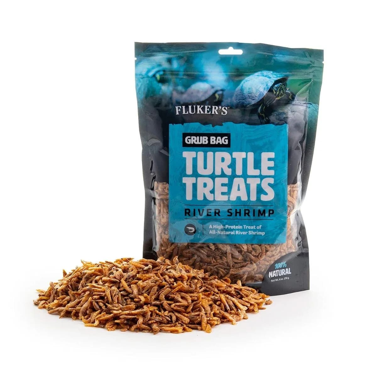 Fluker's Calcium Fortified Tortoise Treats 4 oz (113 g) | All Natural Herbivore Blend for Reptiles — 6oz