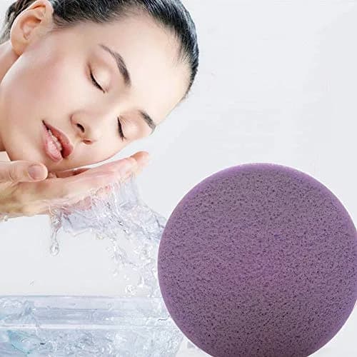 Tegelrying Compressed Facial Sponges, 120 Count Purple | Professional Makeup Removal & Cleansing thumbnail 7