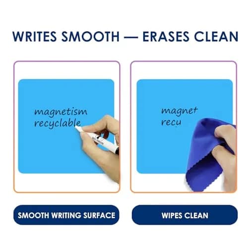 Navy Penguin Dry Erase Magnets 24 Pack 4x4 in | Magnetic Notes for Whiteboard & Fridge thumbnail 2