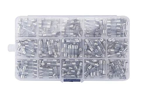 MCIGICM Fast-Blow Glass Fuse Assortment 5 x 20mm | 15 Values, 300 Pcs, 250V, USA Import thumbnail 5