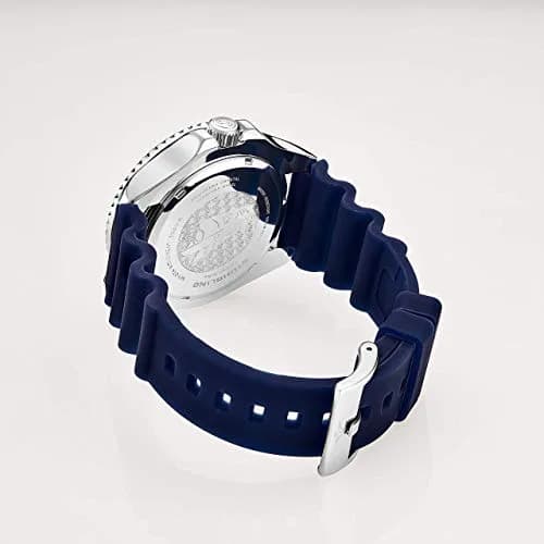 Stuhrling Original Men’s Dive Watch 42mm Stainless Steel | Water Resistant to 100M, Japanese Quartz, Rubber Strap thumbnail 7