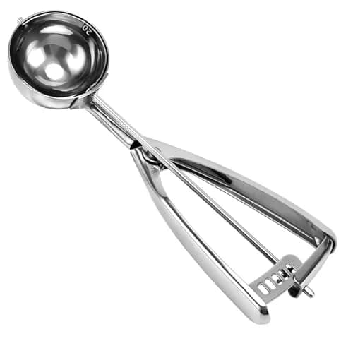 Saebye Large Cookie Scoop 3 Tbsp | Heavy Duty Stainless Steel Kitchen Tool thumbnail 1