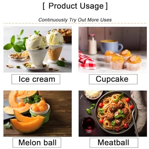 Saebye Large Cookie Scoop 3 Tbsp | Heavy Duty Stainless Steel Kitchen Tool thumbnail 8