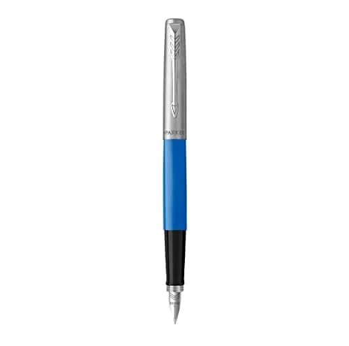 Parker Jotter Originals Fountain Pen Classic Blue Medium Nib | Smooth Ink Flow thumbnail 3