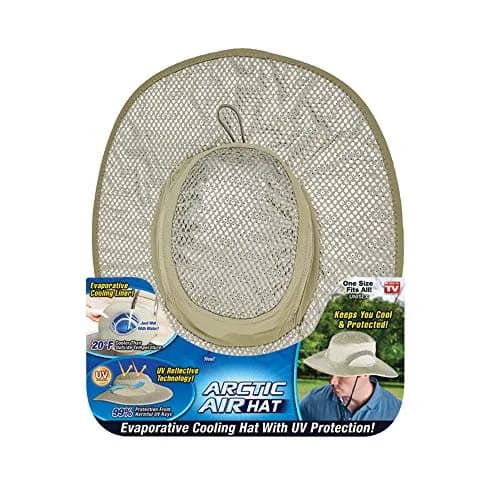 Arctic Air Evaporative Cooling Hat Beige One Size (Adjustable) | UV Reflective Technology & Hydro-Chill Cooling Liner thumbnail 1