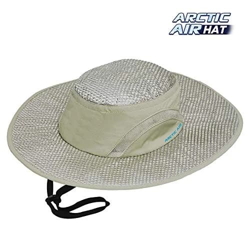 Arctic Air Evaporative Cooling Hat Beige One Size (Adjustable) | UV Reflective Technology & Hydro-Chill Cooling Liner thumbnail 2