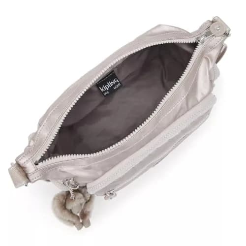 Kipling Women's Gabbie Small Crossbody Bag Metallic Glow | Lightweight Everyday Purse, Casual Shoulder Bag (7 L / 0.36 kg) thumbnail 5