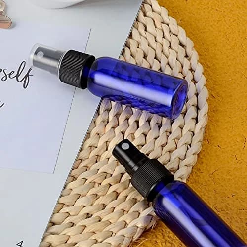 Lil Ray Blue 1 Oz (30ml) Plastic Fine Mist Spray Bottles (12-Pack) | TSA Approved Travel Size Containers thumbnail 4