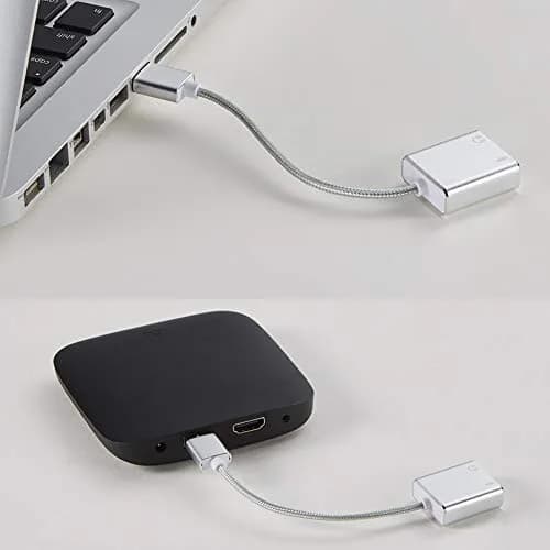 Pomya Aluminum Alloy Type-C Stereo Audio Adapter External Sound Card | 48kHz Sample Rate thumbnail 6