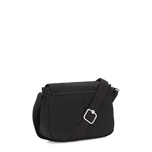 Kipling Sabian Mini Crossbody Bag Lightweight Small Nylon Purse in Black thumbnail 7