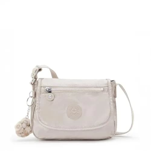 Kipling Sabian U Mini Crossbody Bag Metallic Glow 2L (7.75"L x 5.75"H x 3.5"D) | Lightweight & Water-Resistant for Daily Use thumbnail 1