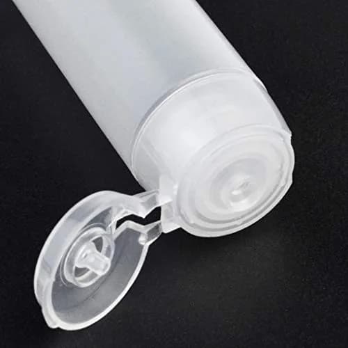 Nydotd 18 Pack 30ml (1oz) Clear Plastic Squeeze Bottles with Flip Caps | TSA Approved Travel Containers for Liquids thumbnail 4