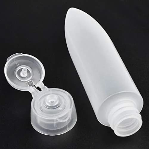 Nydotd 18 Pack 30ml (1oz) Clear Plastic Squeeze Bottles with Flip Caps | TSA Approved Travel Containers for Liquids thumbnail 3