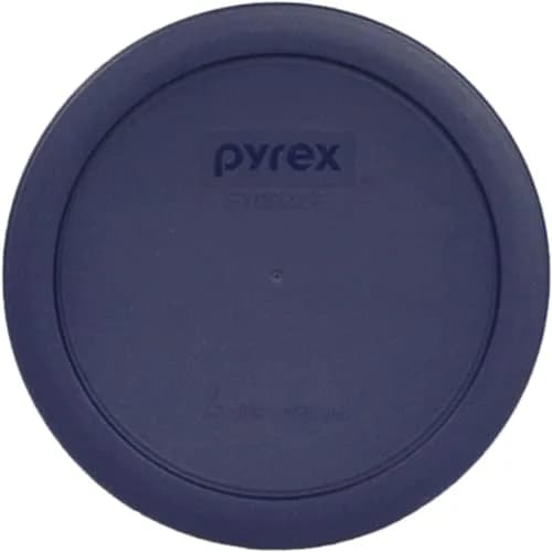 Pyrex 7201-PC 4-Cup Blue Food Storage Lid (4-Pack) 16.7cm x 16.7cm | Airtight Seal for Pyrex Bowls thumbnail 5