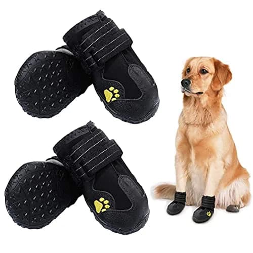 PK.ZTopia Waterproof Dog Boots 7.2 oz (203 g) | Rugged Anti-Slip Sole for Large Dogs thumbnail 1