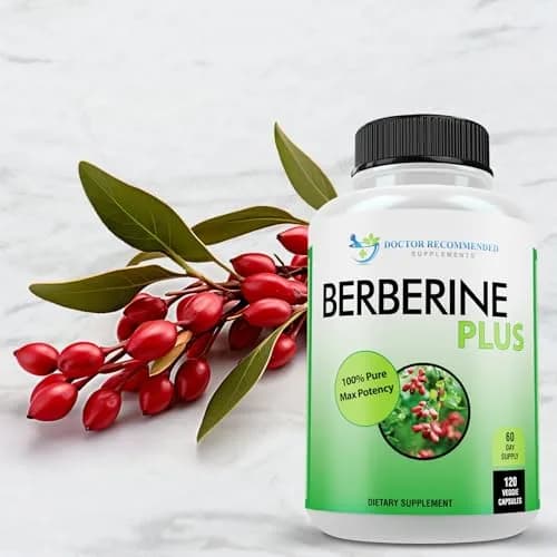 DOCTOR RECOMMENDED SUPPLEMENTS Berberine Plus 1200mg | 120 Veggie Capsules with Royal Jelly for Healthy Support thumbnail 4