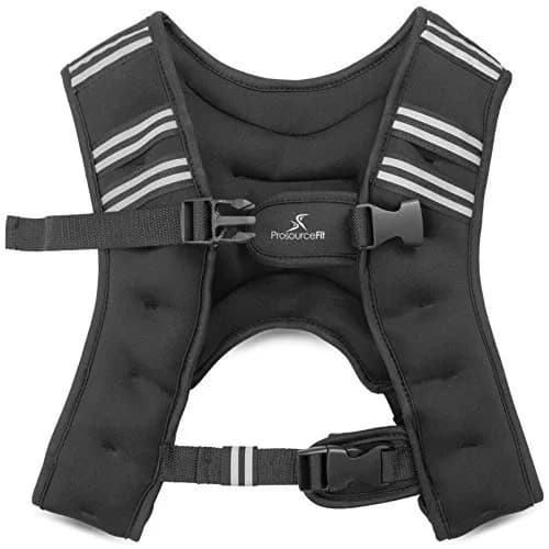 ProsourceFit Exercise Weighted Training Vest - 10lb | Adjustable, Durable & Balanced for All Fitness Levels thumbnail 1