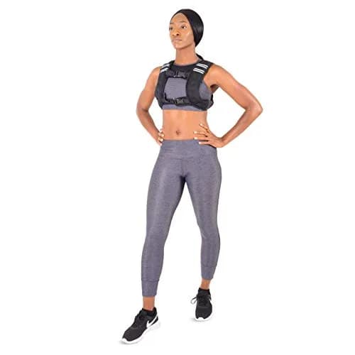 ProsourceFit Exercise Weighted Training Vest - 10lb | Adjustable, Durable & Balanced for All Fitness Levels thumbnail 4