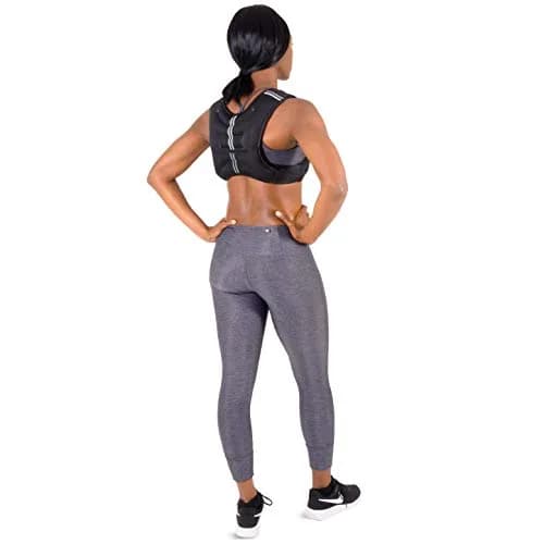 ProsourceFit Exercise Weighted Training Vest - 10lb | Adjustable, Durable & Balanced for All Fitness Levels thumbnail 5