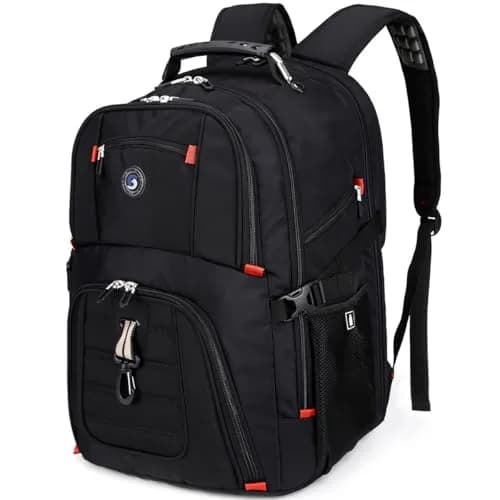 SHRRADOO Extra Large Travel Laptop Backpack for Men, Work College Backpacks | 50L Capacity, Fits 17 Inch Laptops thumbnail 1