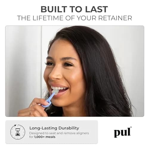 PUL 2-in-1 Aligner Removal Tool and Chewies Orange Pack | Hygienic Easy Removal & Secure Fit thumbnail 5