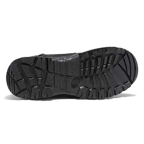 NORTIV 8 Men's Black Tactical Work Boots with Side Zipper, 8 US (26.1 cm) thumbnail 6