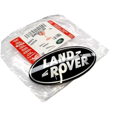 Land Rover Genuine OEM Range Rover Sport Black Grille Badge Nameplate DAG500160 | Exterior Emblem for Vehicle Specific Fit thumbnail 1