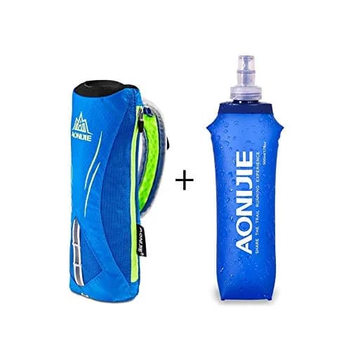 AONIJIE Quick Grip Handheld Soft Water Bottle 500ml | Lightweight Hydration Pack for Running thumbnail 3