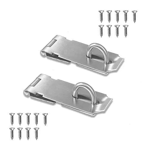 VIDYSUFYR Door Locks Hasp Latch 5 Inch | Stainless Steel Safety Packlock for Doors & Gates thumbnail 1