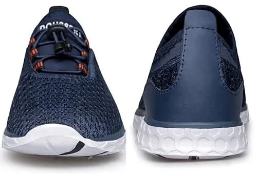 DOUSSPRT Men's Water Shoes Quick Dry for Beach Swim Pool Fishing Blue | Breathable Mesh & Open Design thumbnail 7