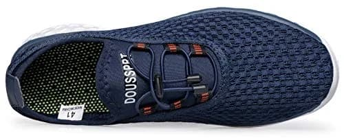 DOUSSPRT Men's Water Shoes Quick Dry for Beach Swim Pool Fishing Blue | Breathable Mesh & Open Design thumbnail 8