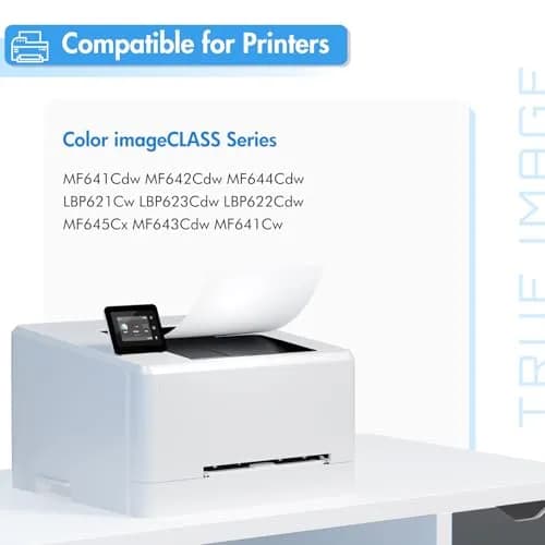 TRUE IMAGE 054H Toner Cartridge Set for Canon MF642Cdw MF644Cdw LBP622Cdw MF641Cw | High Yield 4-Pack thumbnail 2